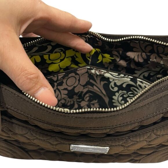 Vera Bradley Everyday Quilted Espresso Shoulder Bag - Picture 10 of 10
